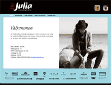 Tablet Screenshot of julia.se